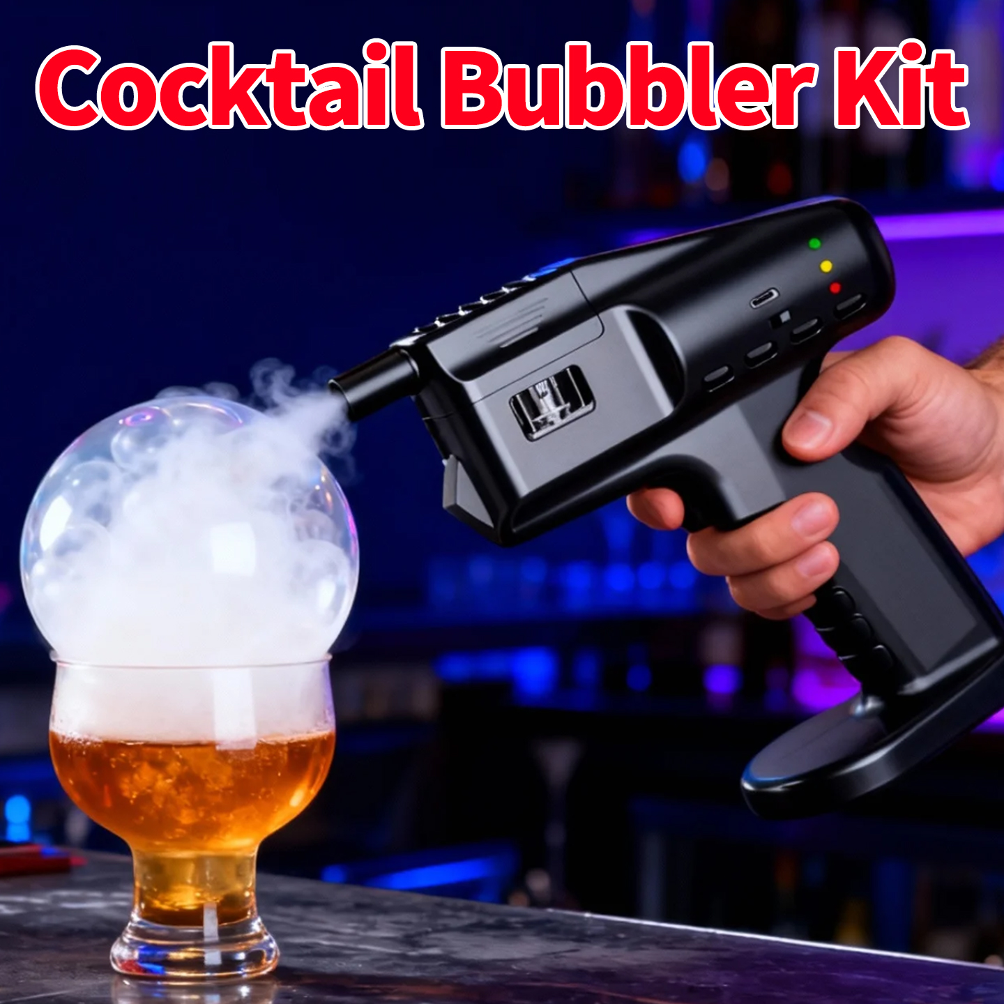 USB Rechargeable Cocktail Smok - огляд і ціна Smoking Gun Kit