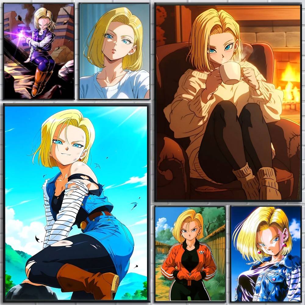 Anime DRAGON BALL Android 18 p - огляд і ціна Home Bar Android