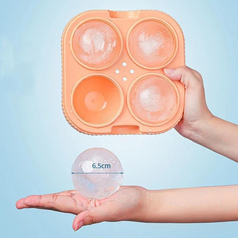 Silicone Ice Ball Maker Large  - огляд і ціна Ice Mold Sphere