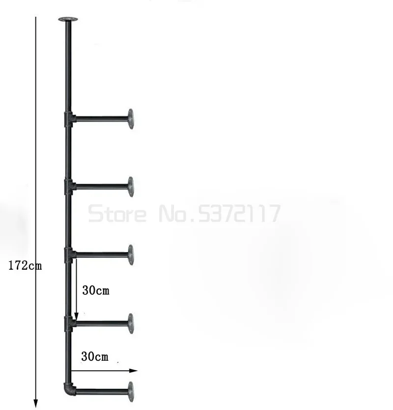 5 Tier Shelf Industrial Furnit - огляд і ціна Home Bar Shelves