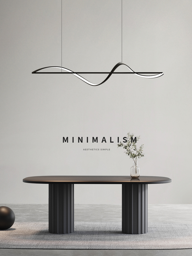 Modern Minimalism Curve Led Pe - огляд і ціна Home Bar Word