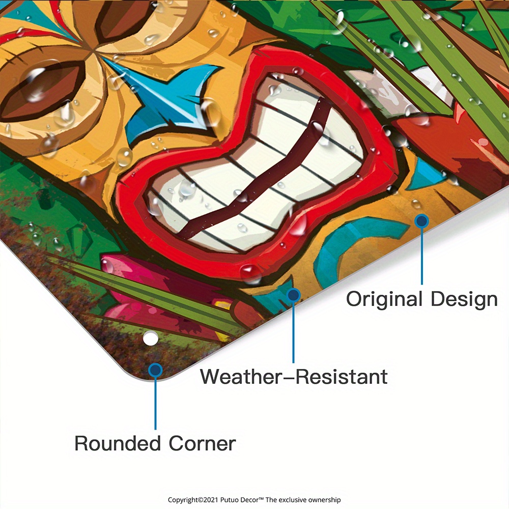 Custom  Decor Tiki Bar Sign, P - огляд і ціна Home Bar And Restaurant
