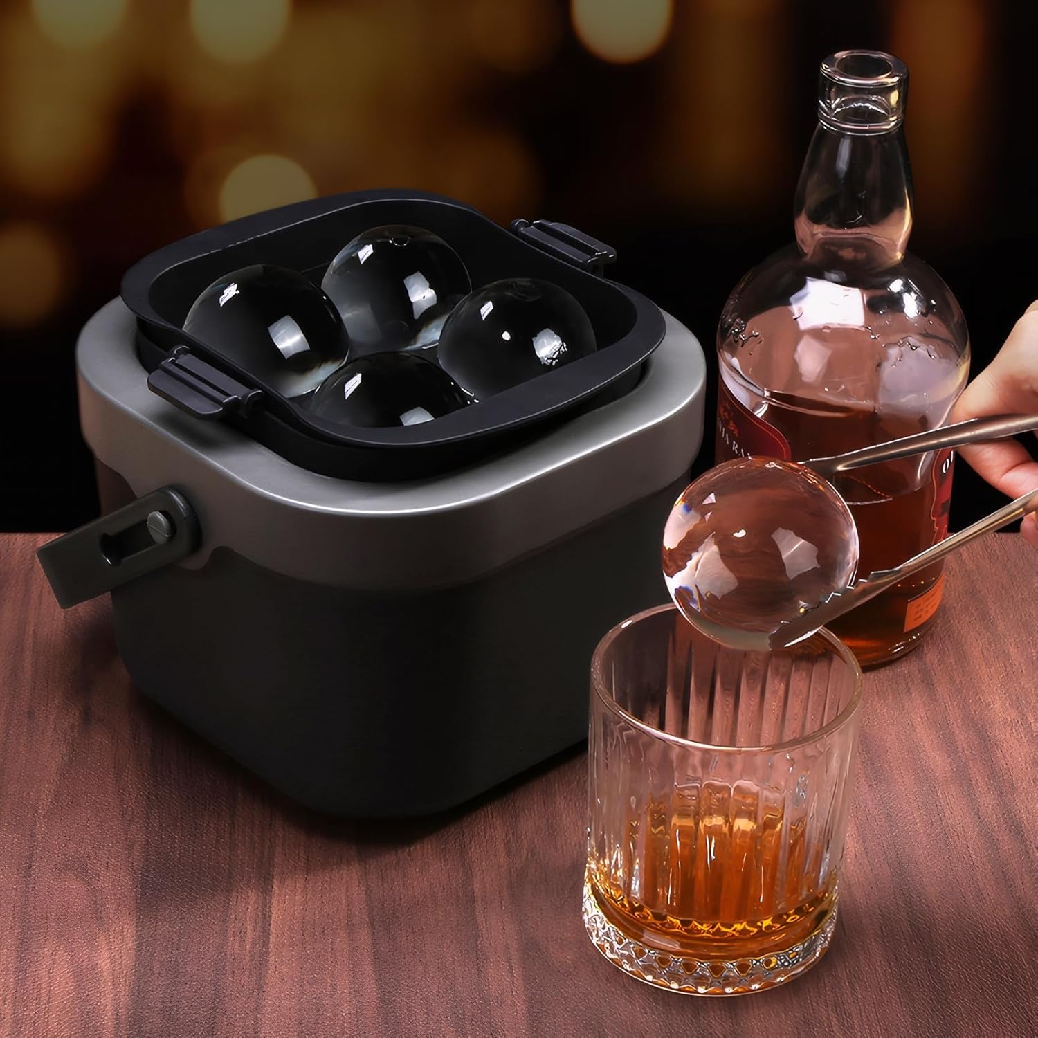 Crystal Clear Ice Ball Maker,  - огляд і ціна Ice Mold Sphere