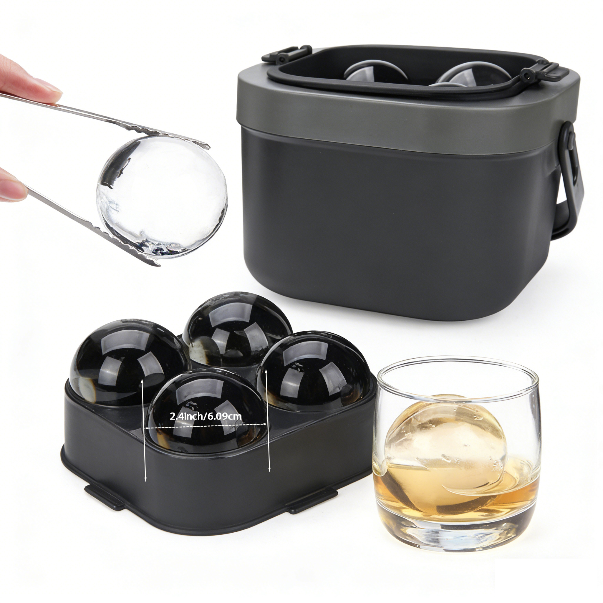 Crystal Clear Ice Ball Maker,  - огляд і ціна Ice Mold Sphere