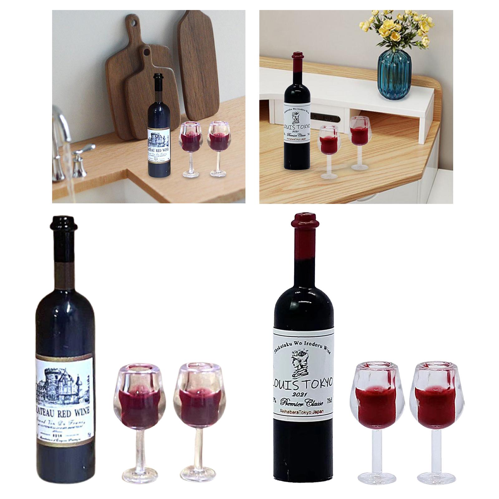 1/12 Scale Dollhouse Wine Bott - огляд і ціна Home Bar Shelf