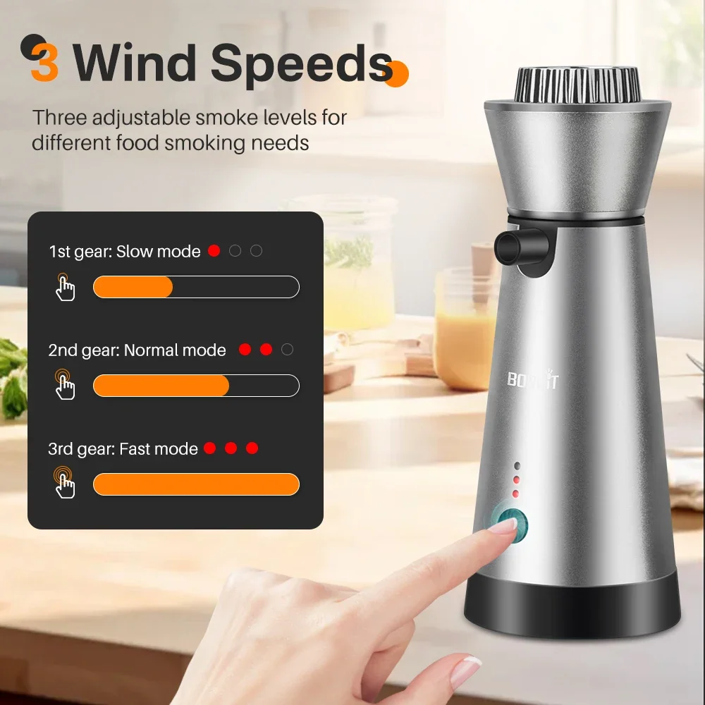 BORUiT Smoke Infuser Food Drin - огляд і ціна Smoking Gun Kit