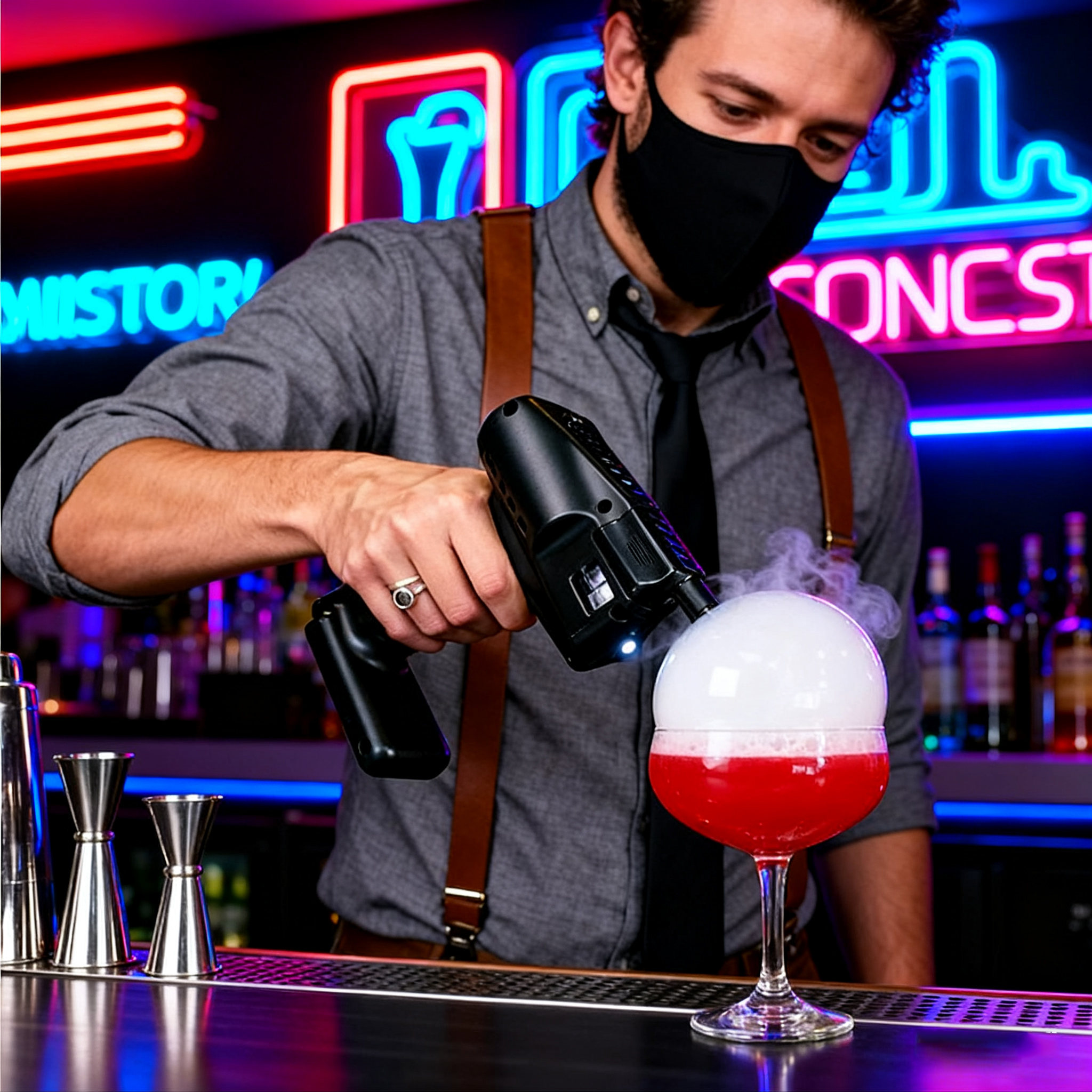 Professional Portable Cocktail - огляд і ціна Smoking Gun Kit