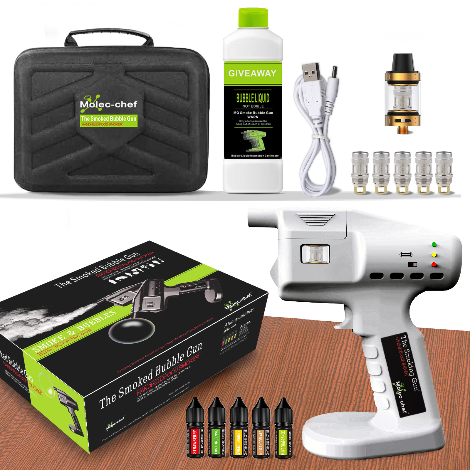 Smoke Gun Cocktail, Cocktail S - огляд і ціна Smoking Gun Kit