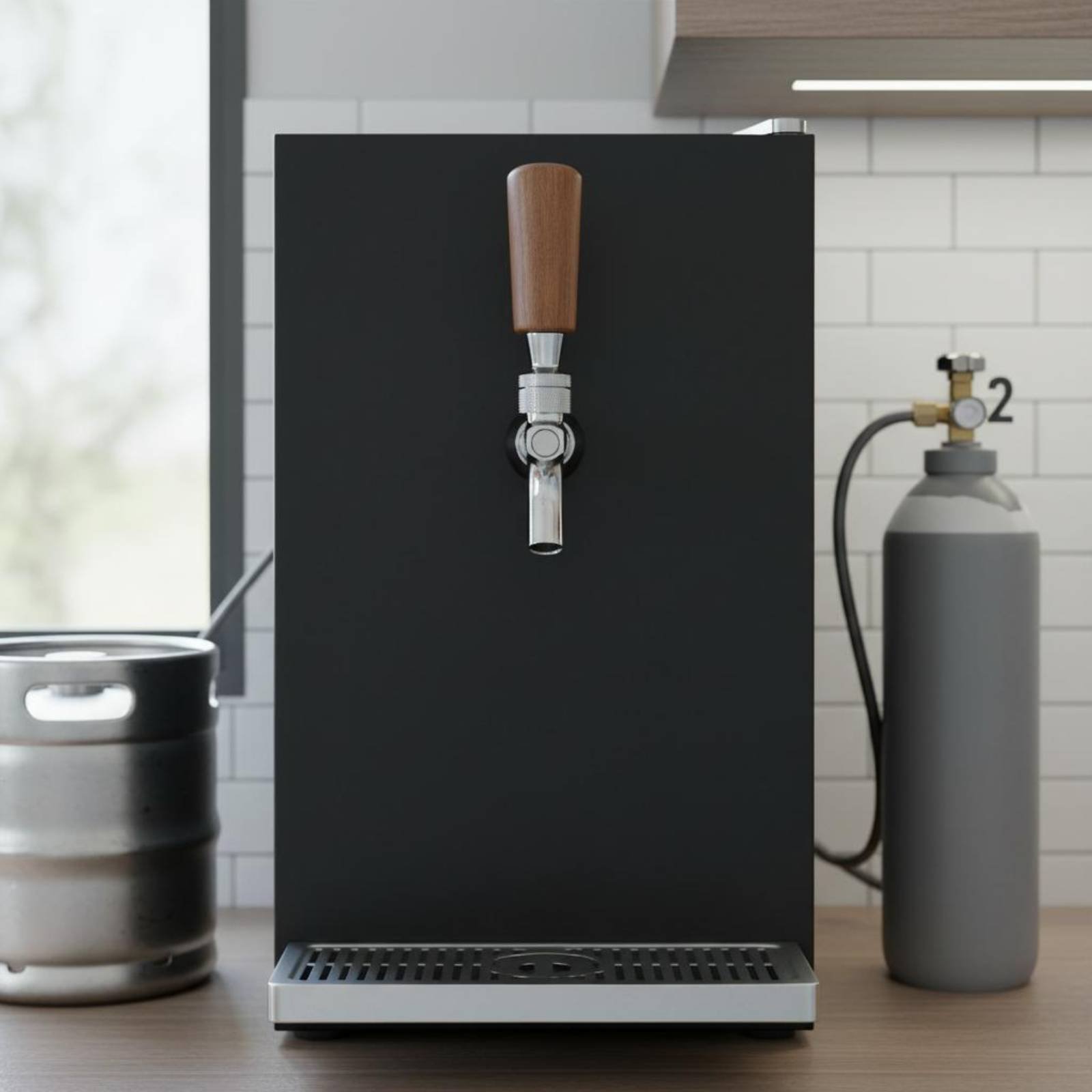 Short Wooden Beer Handle Solid - огляд і ціна Home Bar Accessories