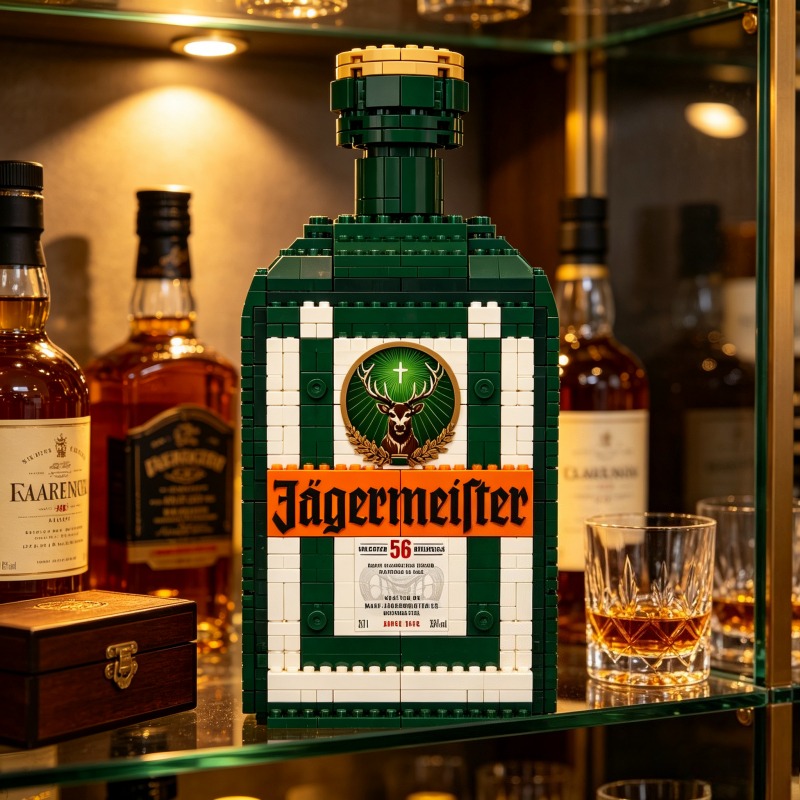 DIY Jagermeister Liqueur Bottl - огляд і ціна Home Bar Set