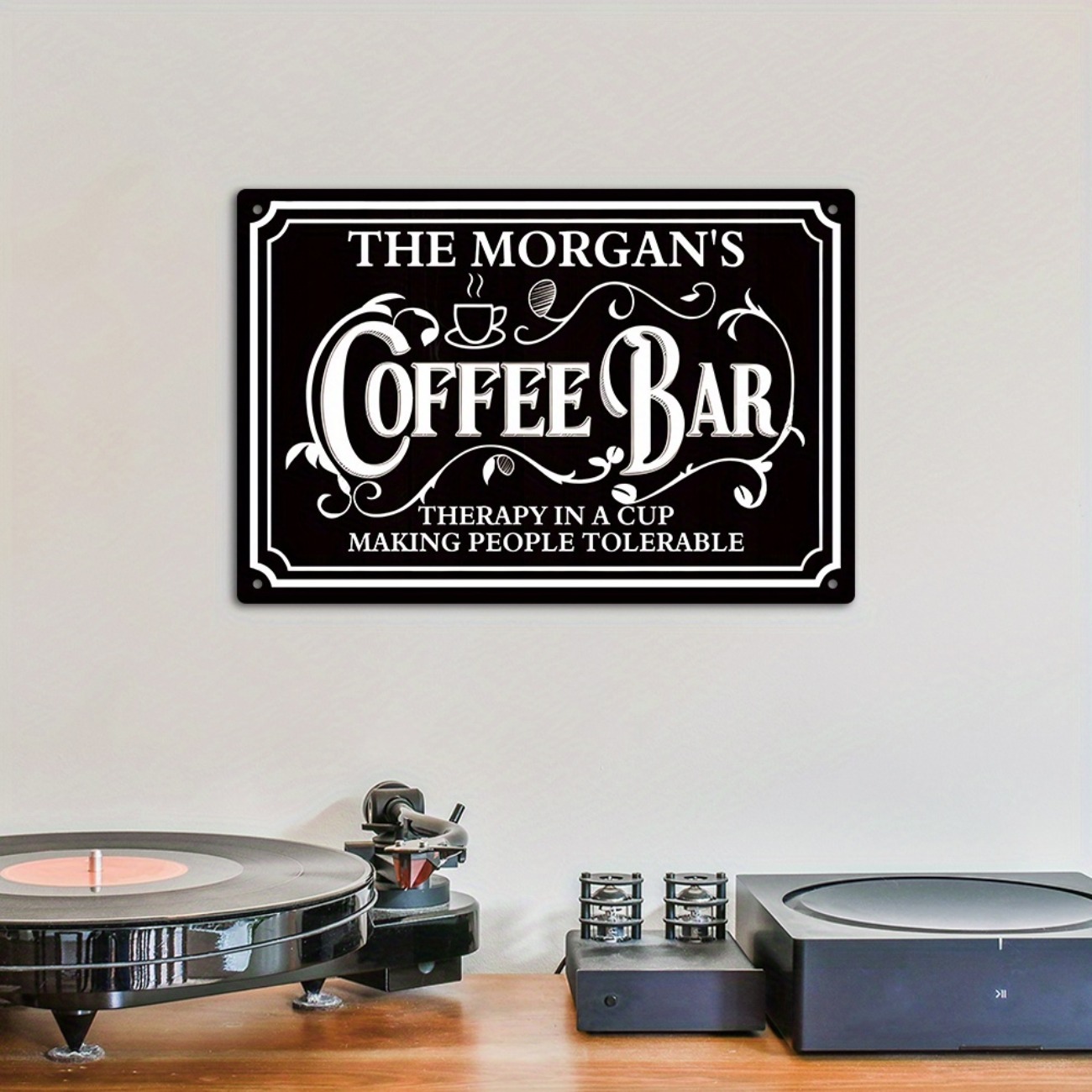 1pc Personalized The Morgan's  - огляд і ціна Home Bar And Coffee