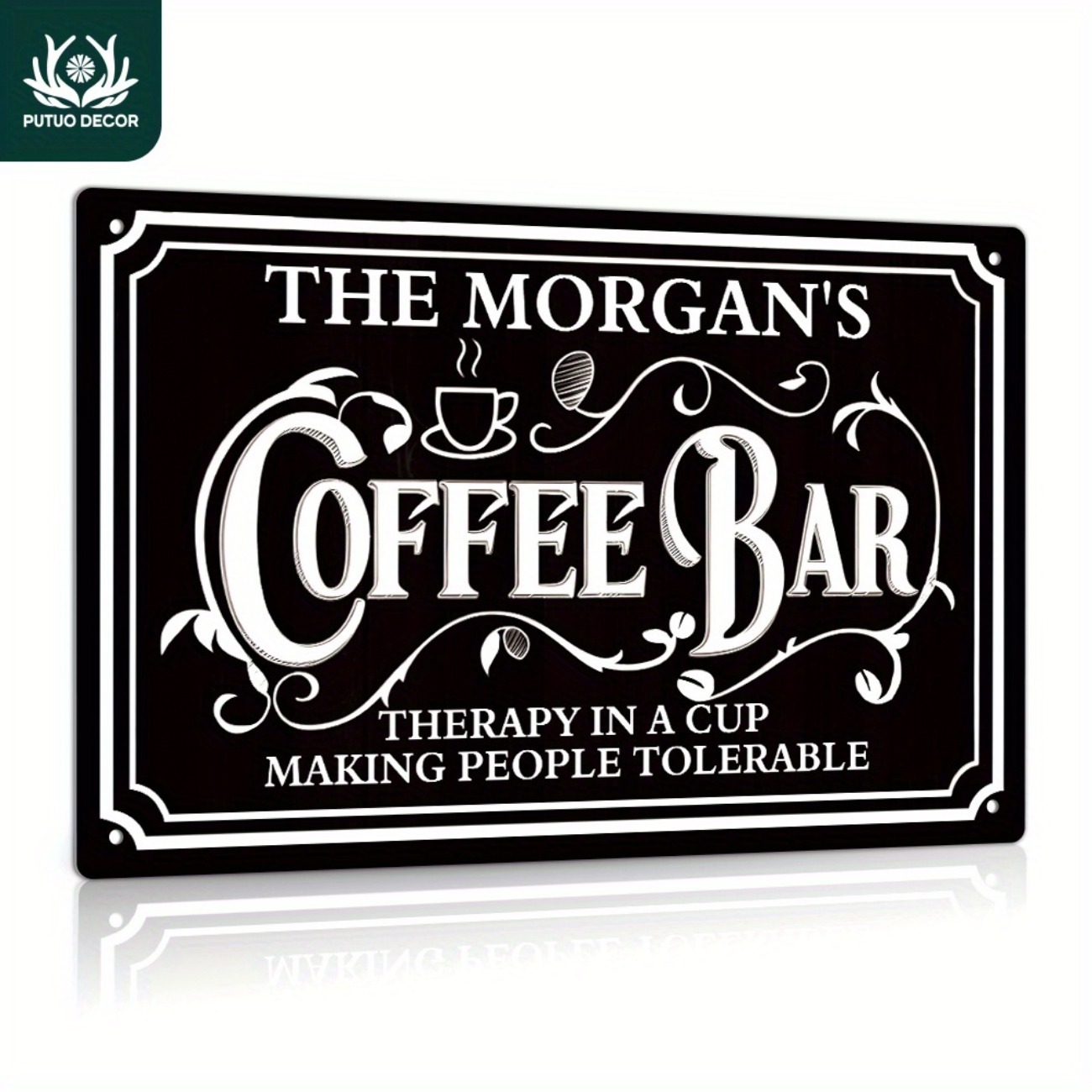 1pc Personalized The Morgan's  - огляд і ціна Home Bar And Coffee