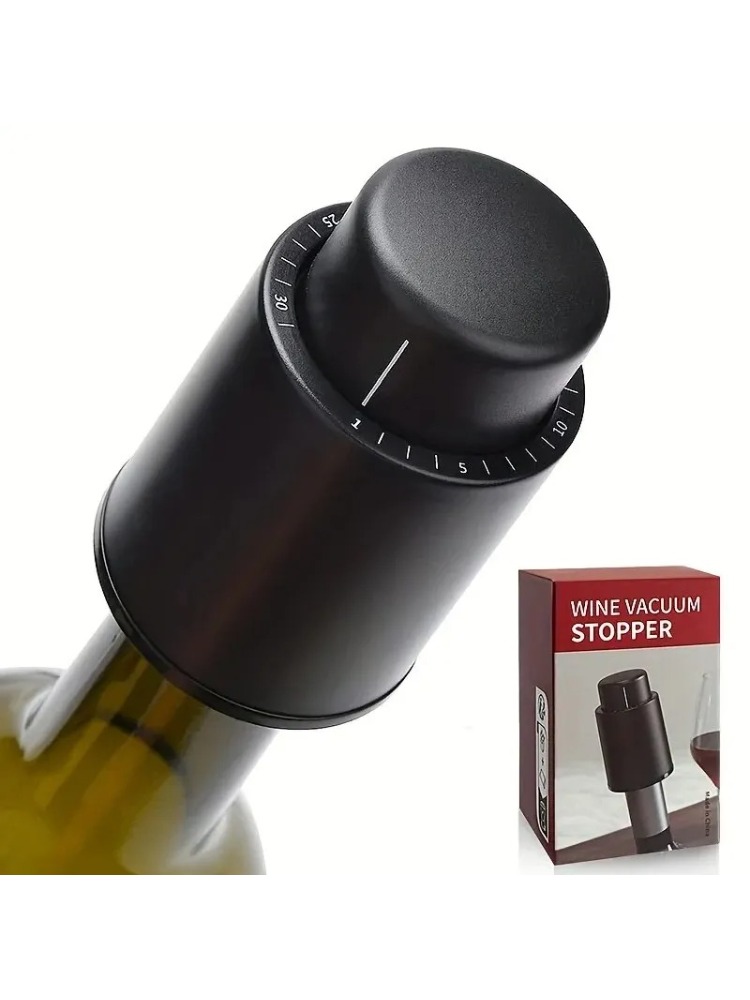 Vacuum Pump Wine Saver Cap Sto - огляд і ціна Wine Preservation Pump