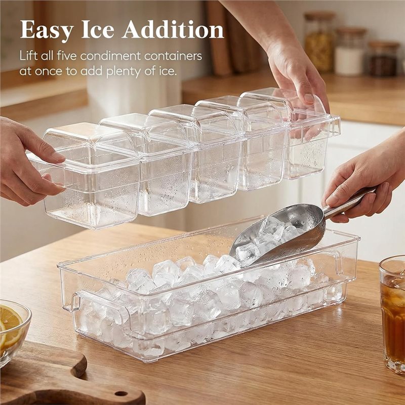 PHFU-Taco For Bar Serving Set  - огляд і ціна Garnish Tray Set