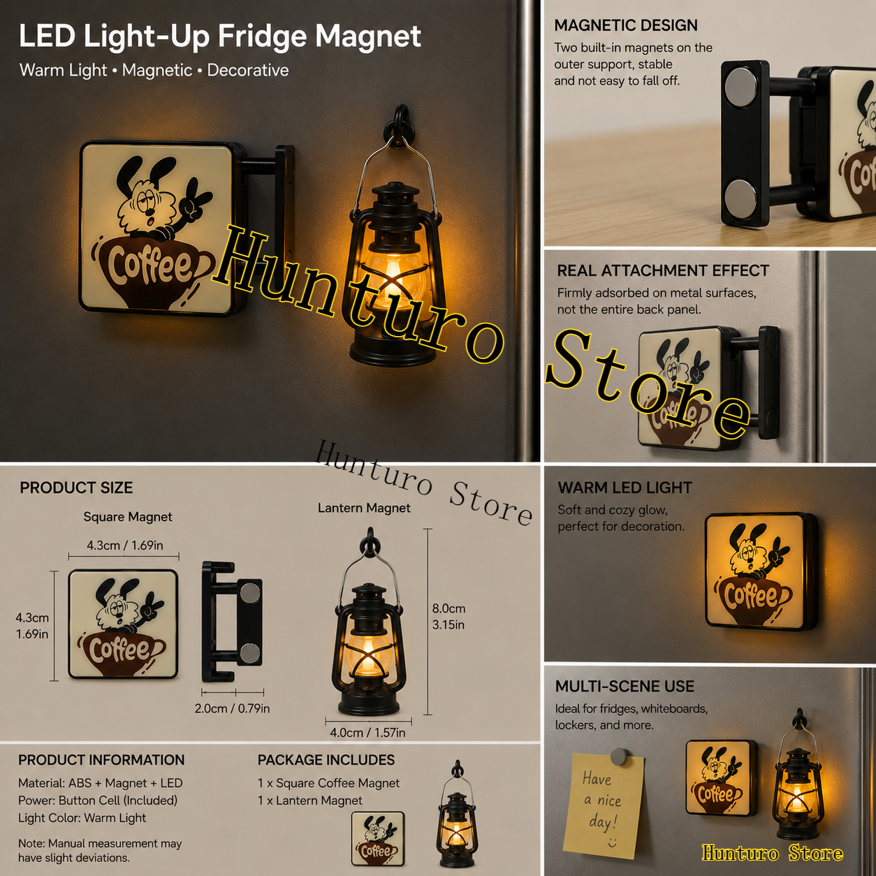 LED Coffee Bar Fridge Magnet w - огляд і ціна Home Bar And Fridge