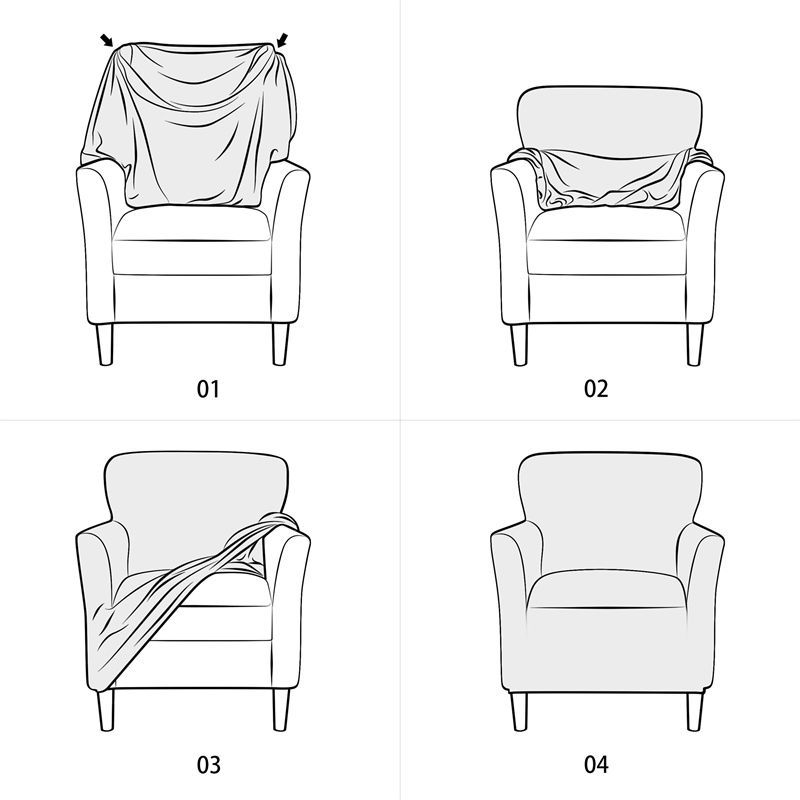 1PC Water Repellent Tub Sofa C - огляд і ціна Home Bar Seating