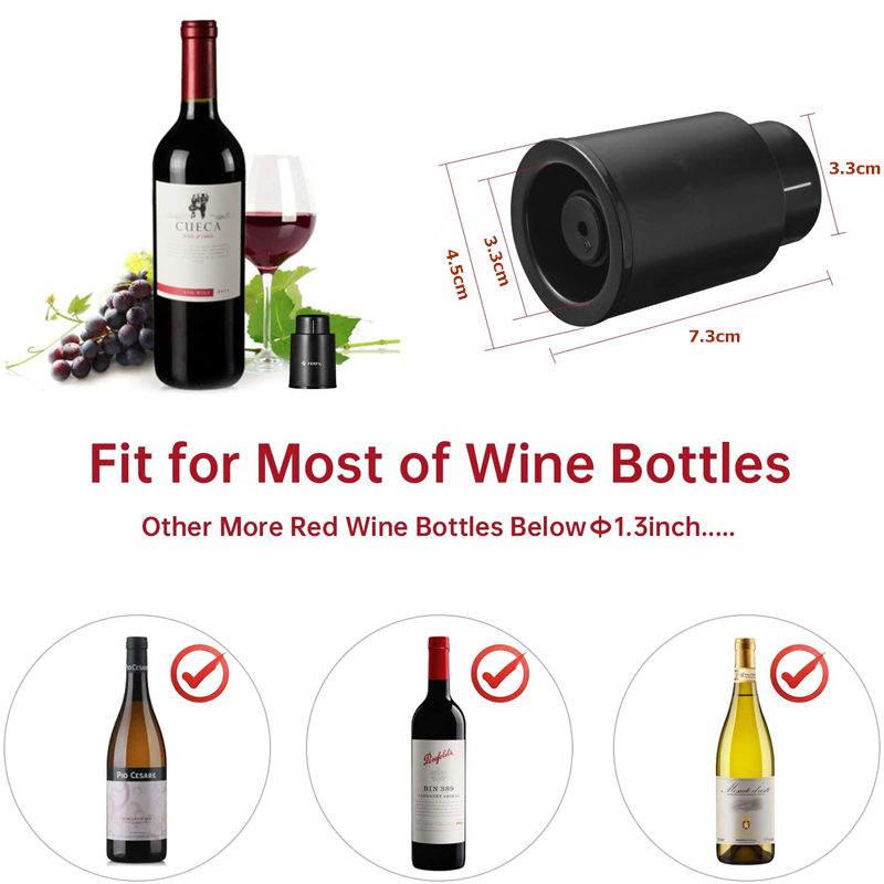 LMETJMA Wine Bottle Stoppers R - огляд і ціна Wine Preservation Pump