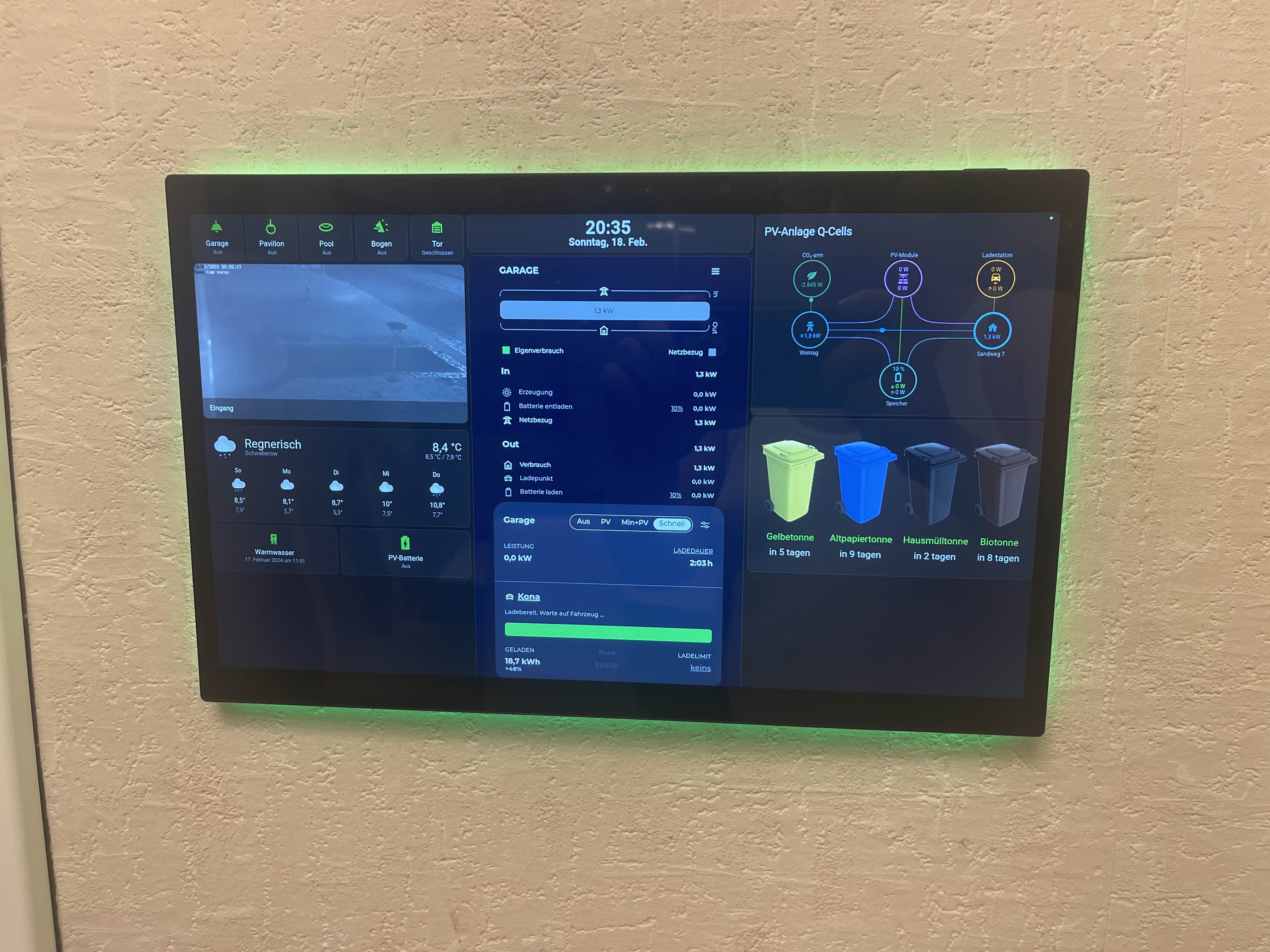 15.6 Inch InWall Smart Home Co - огляд і ціна Home Bar Android